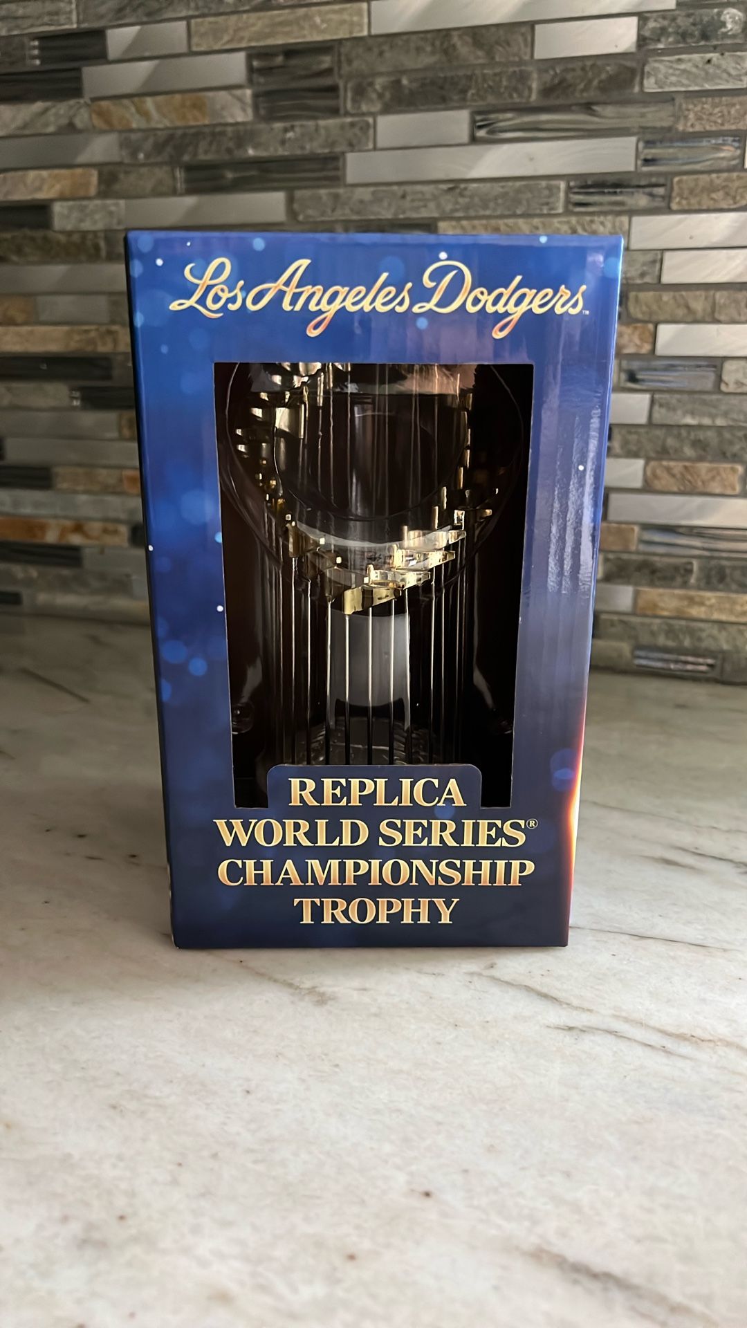Dodgers Replica World Series Championship Trophy