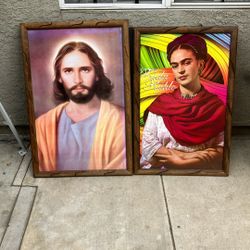 Picture Frames Of Jesús And Frida