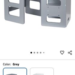 Fun Memories Montessori Weaning Table and Chair Set for Toddler and Baby, Kids Table and Chair Set- Solid Wood Toddler Furniture with Adjustable Heigh