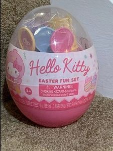 Hello Kitty Easter Egg Fun Set: Chalk for Kids Ages 3+
