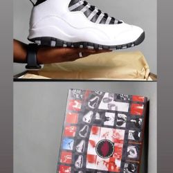 Jordan 10 Steel Men Size 11, Men Size 11.5