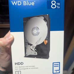 WD Blue 8tb