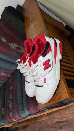 New Balance 550 Red And White
