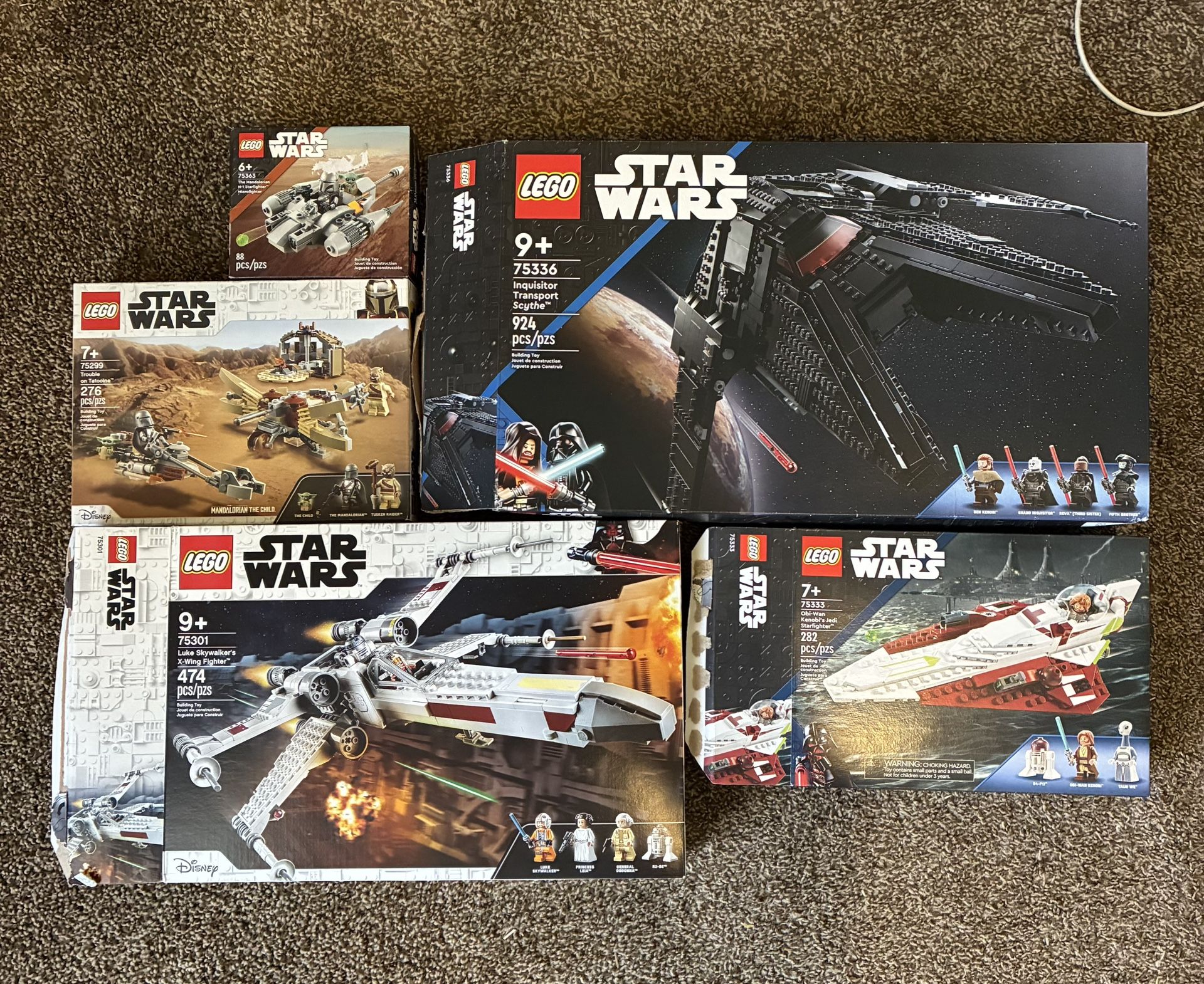 LEGO Star Wars Sets - 5 Sets