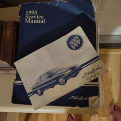 Buick 93 Handbook Sold Not Together Buick Manuel 