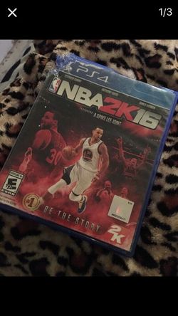 2k16 for PS4