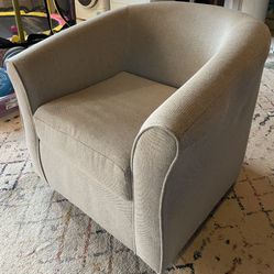 IKEA Swivel Chair, Grey And Black