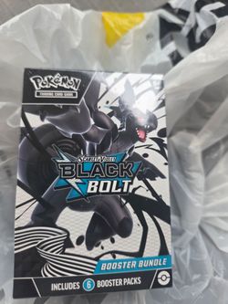 Pokemon black bolt booster box new
