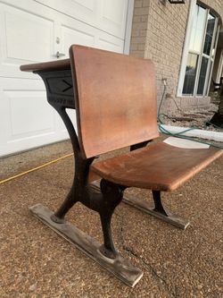 Antique School Desk