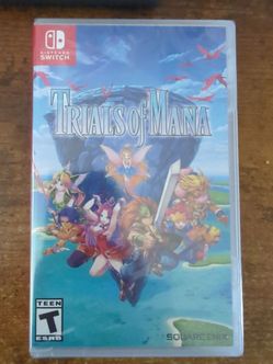 Nintendo switch game Trials of mana