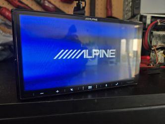 ALPINE DOUBLE DIN 🔥