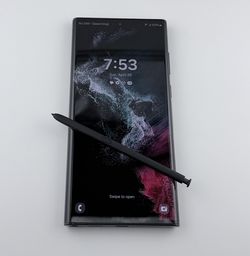Unlocked/Desbloqueado Phantom Black Samsung Galaxy S22 Ultra 256GB(All Carriers & Countries)*Para Todas Companias