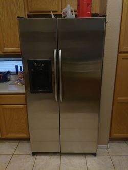 GE Stainless Steel Side-by-Side Refrigerator