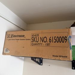 Brand New Emerson 5-Piece Home Theater Speaker System (SP500W)