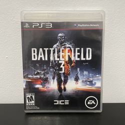 Battlefield 3 PS3 Like New CIB Sony PlayStation 3 Black Label War Video Game