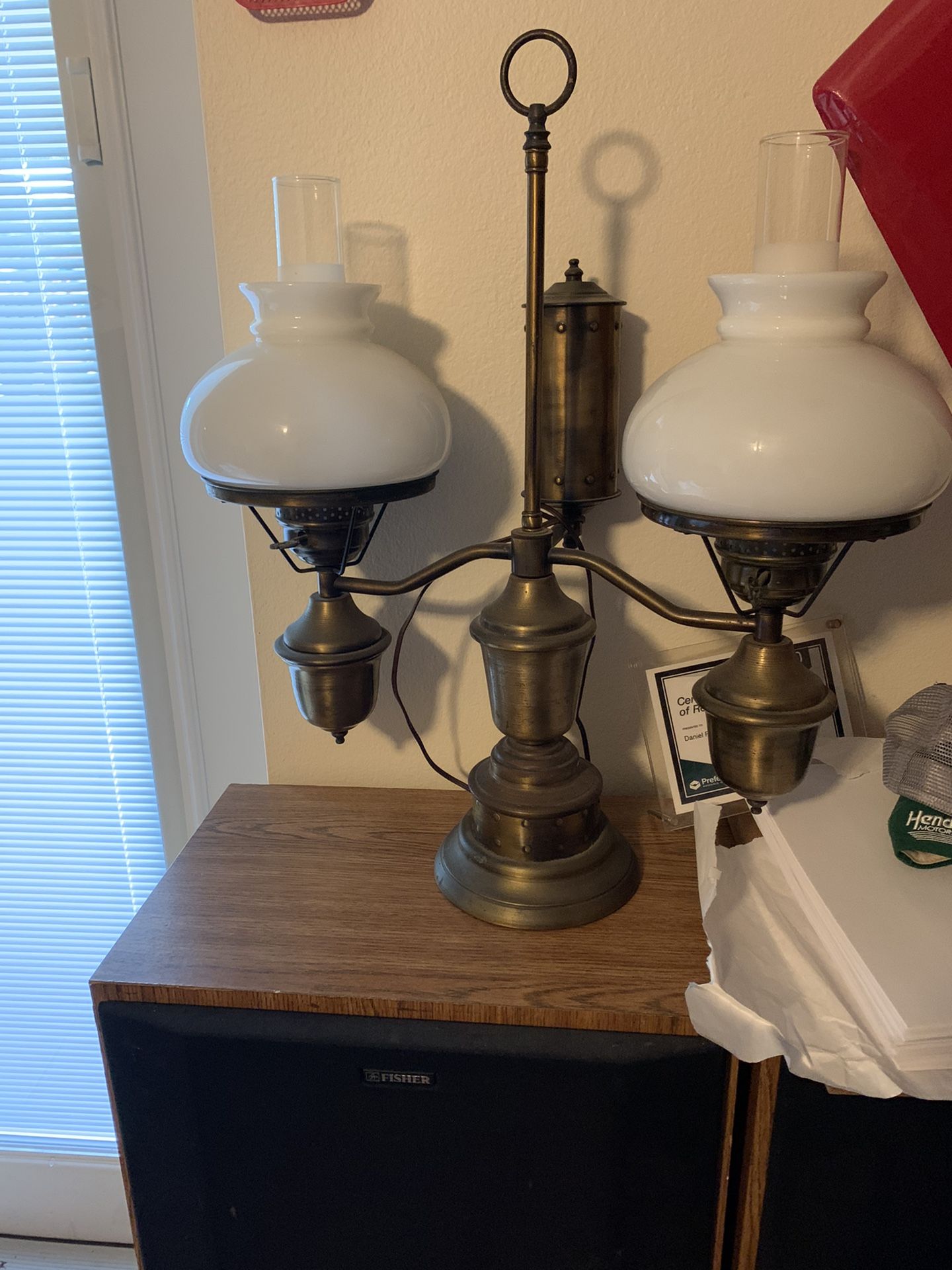 Antique Brass Lamp