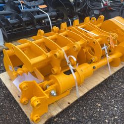 Mini Excavator Implement Set (8 Attachments)