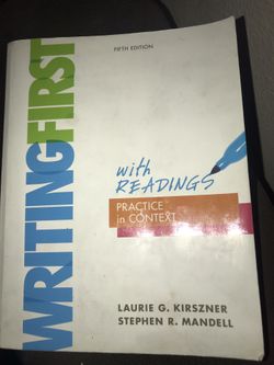 Writing First with Readings