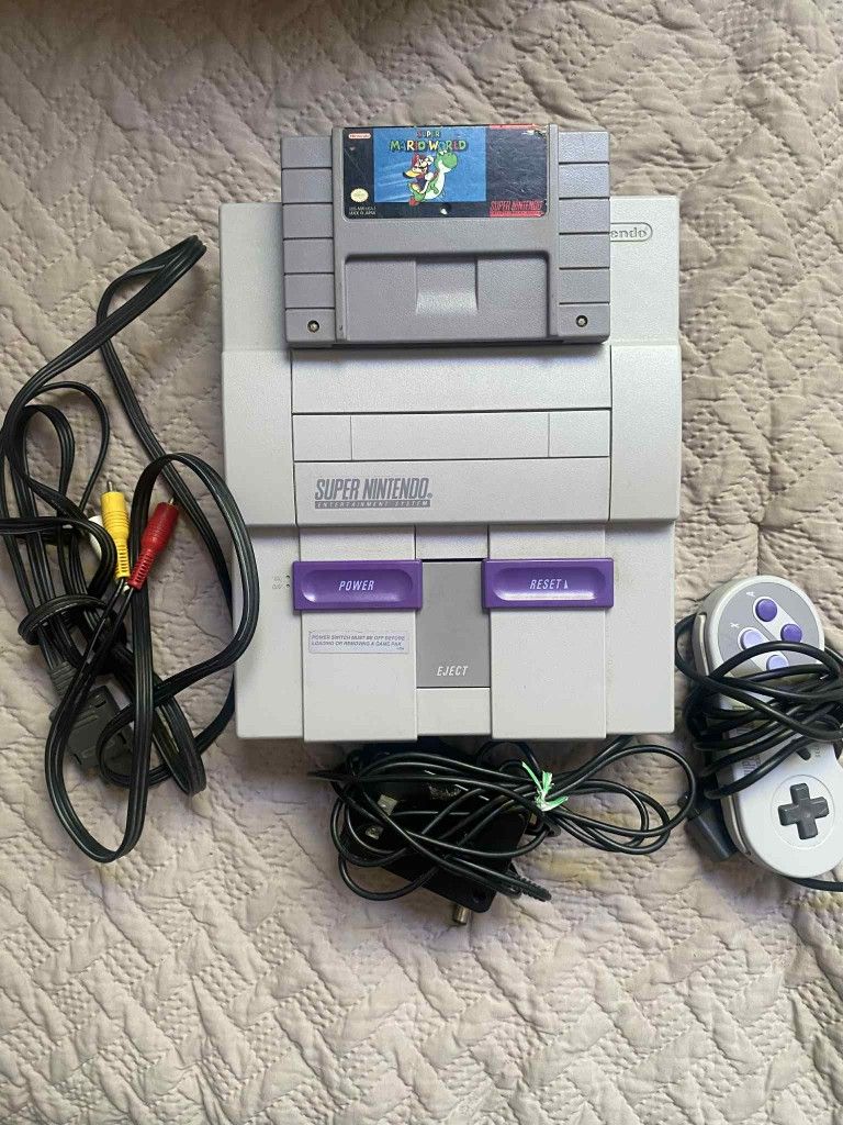 Super Nintendo Console