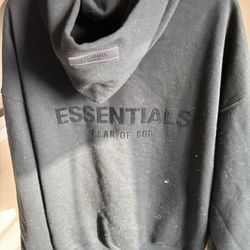 Essentially Woman’s Hoodie Size Large Black Used