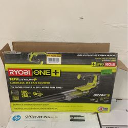 Ryobi  Cordless Jet Fan Blower 