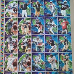 Football Cards Uncut Sheet 2000 Odyssey 30 Football Cards Peyton Manning Brett Farve & more. See our other great vintage Sports art antiques jewelry F
