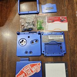 Gameboy Advance SP shell W/ Battery