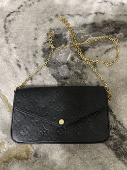Louis Vuitton Monogram Empreinte Pochette Clutch Crossbody Bag