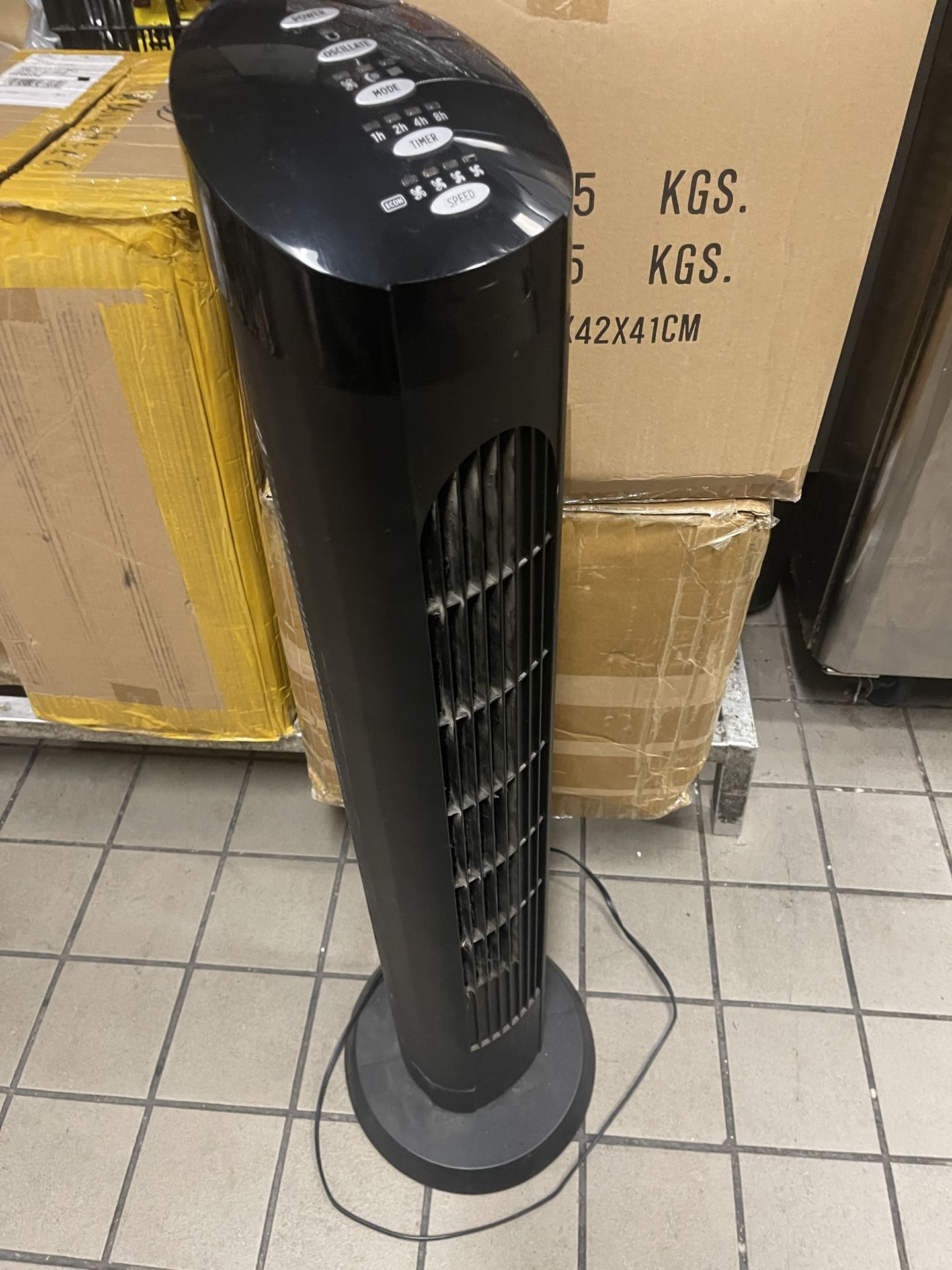 Tower Fan for Bedroom, blackTower Fan 4Speeds