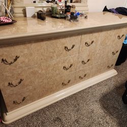 1 Dresser 1 Mirror 1 Headboard And 2 Nightstands 