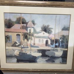 La Brava By William Buffet 42x32 Framed