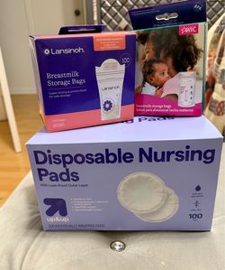 Nursing Pads & Breastmilk Storage bags