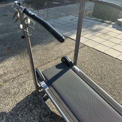Foldable Manual Treadmill 