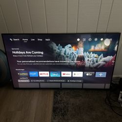 Sony 55” TV With Wall Mount