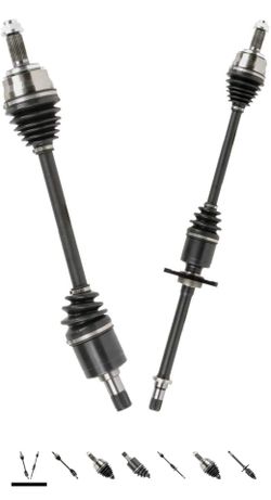 AutoShack DSK2263PR Pair of 2 Front Driver and Passenger Side CV Axle Drive Shaft Assembly Replacement for 2011 2012 2013 2014 2015 2016 Honda Odyssey