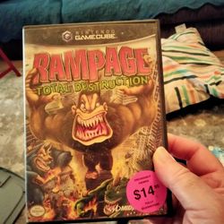 GAME CUBE RAMPAGE TOTAL DESTRUCTION 