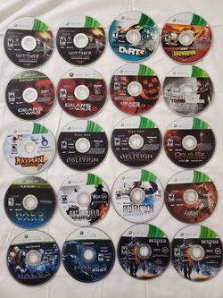 Collection of XBOX 360 Games.