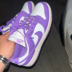 Size 10w Purple Dunks