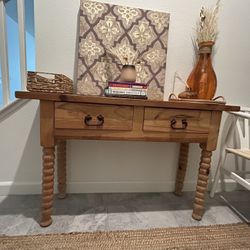 Entry / sofa/ Console / Media Table - Solid Wood!