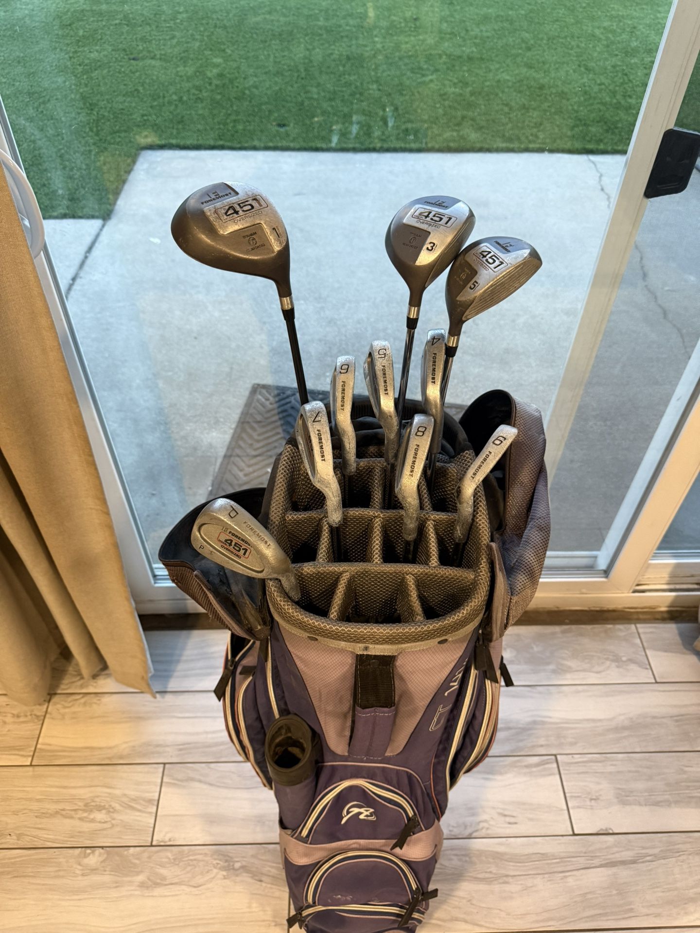 Foremost 451 Oversized Complete Golf club set RH