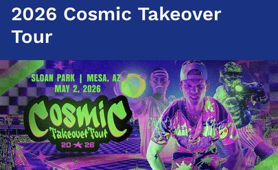 COSMIC TAKEOVER 5/2 SLOAN PARK! TRI-CITY CHILI PEPPERS VS GLO-MOJIS