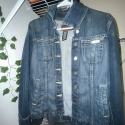 Denim Button Up Jacket