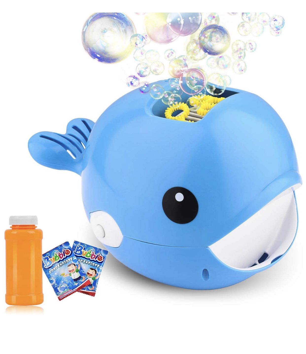 Bubble Machine, Automatic Bubble Blower, Bubble Maker More Than 2000 Per Minute Bubble Machine for Kids, Easy to Use for Parties, Wedding, Indoor and