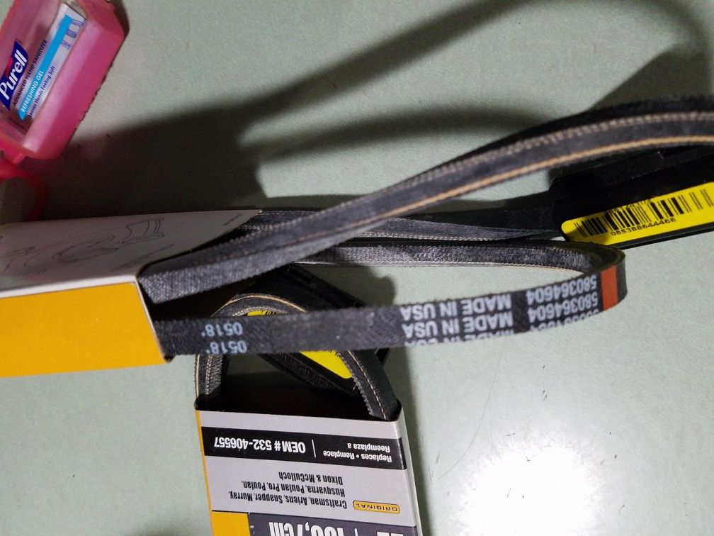 Mower Drive Belts