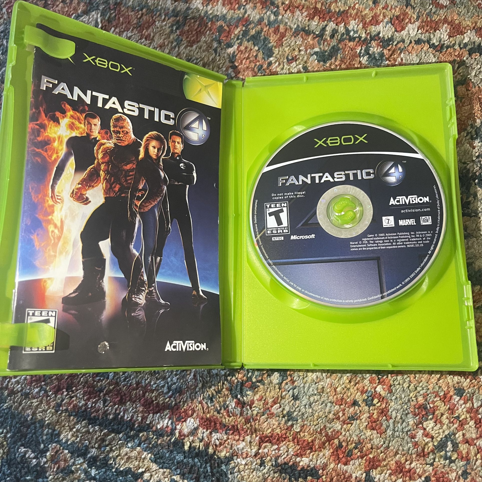 Fantastic 4 For Xbox 
