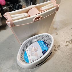 Foldable Baby Bathtub With Bath Support