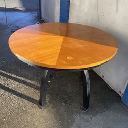 Round Wooden Table 60 Inch 