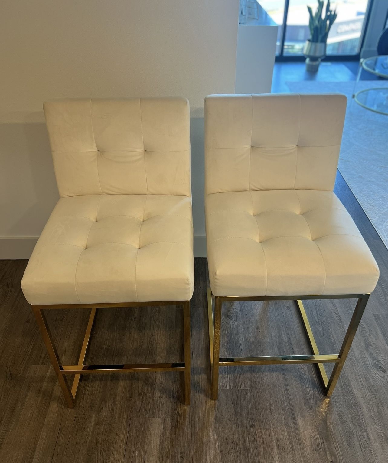 Velvet Barstools (Counter Height)