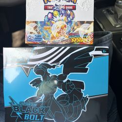 Black Bolt ETB/Surging Sparks Booster Box
