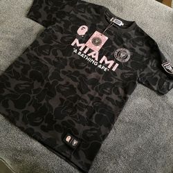 inter miami X Bathing ape (M) jersey t-shirt 